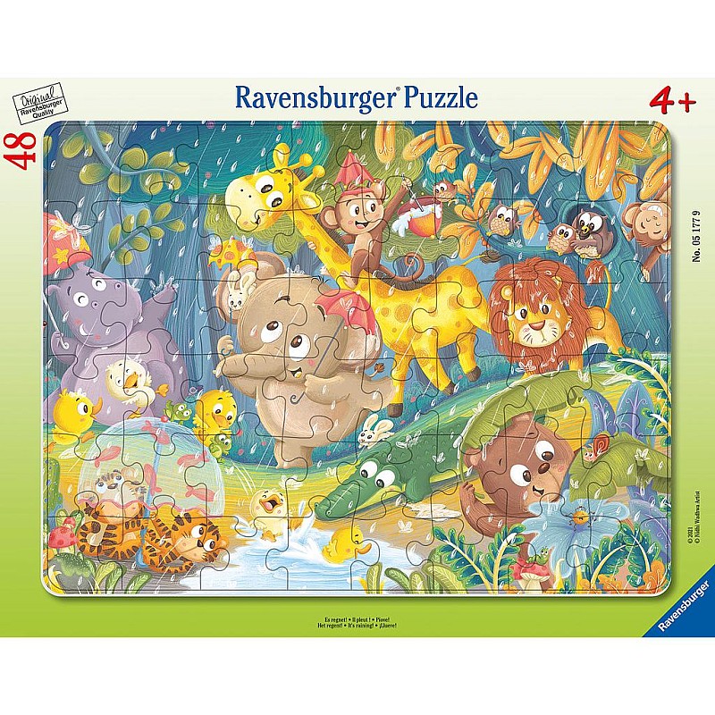 Ravensburger Pusle raamis It's Raining 48tk. 4+ R 05177