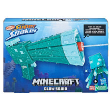 NERF SUPER SOAKER Minecraft veepüstol Glow Squid