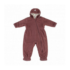 LODGER SKIER EMPIRE FLEECE  kombinesoon 3-6m./ 6-12m., SK 625 ROSEWOOD