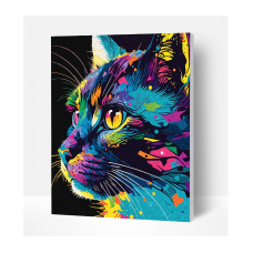 SPLAT PLANET diamond mosaiik 30x40сm BRIGHT CAT, SP46628