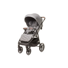 4BABY STINGER PRO jalutuskäru 6m+ Melange Grey