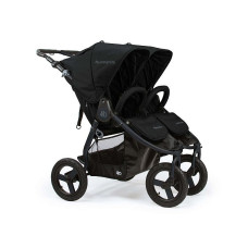 BUMBLERIDE INDIE TWIN jalutuskäru kahele 0k+ Matte Black IT-980BK