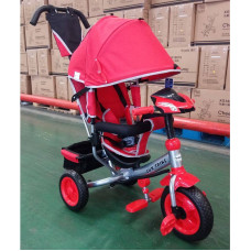 BABY MIX LUX BIKE Kolmerattaline jalgratas  XG6519-T16 RED