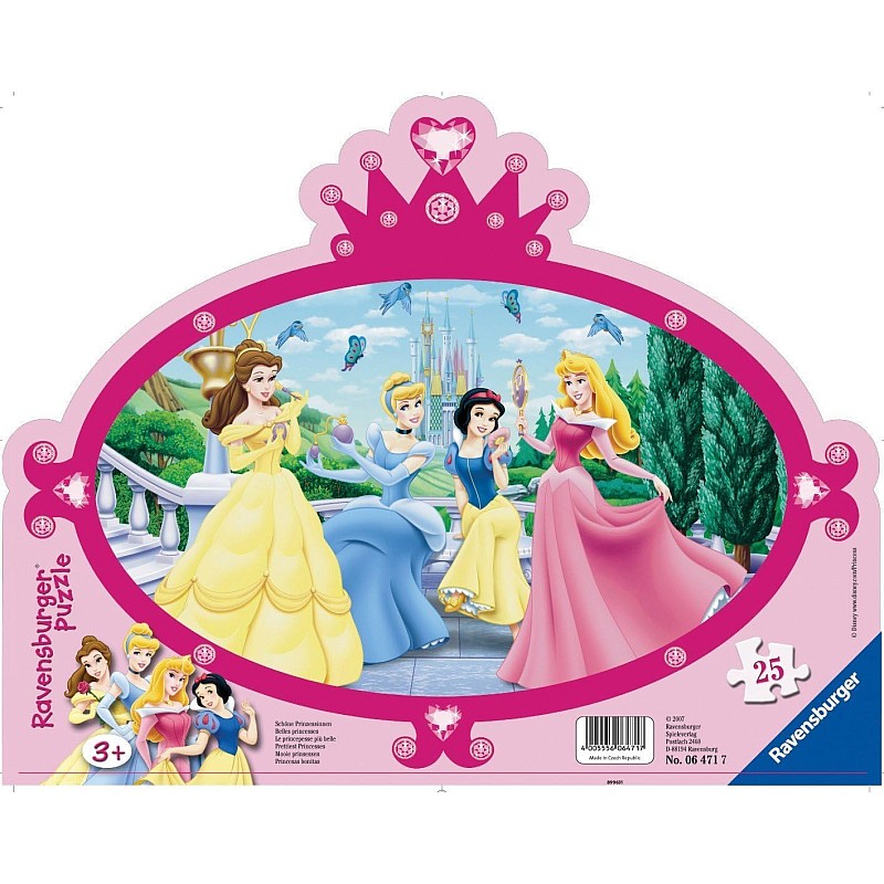 Ravensburger Pusle raamis Disney Princess 25tk. 3+ R 06471