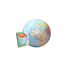 CALY Täispuhutav pall-gloobus Political World 42cm, 40957