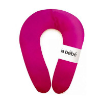 LA BEBE Snug hobuserauakujuline padi Raspberry bloom 20*70 cm 5190