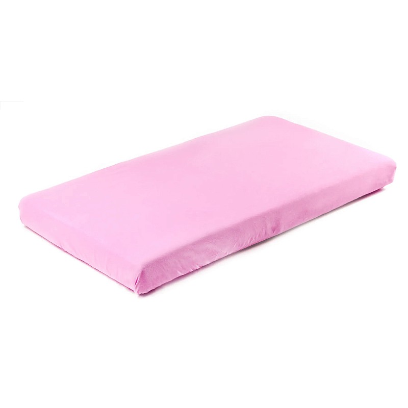 SENSILLO JERSEY kummiga voodilina 120x60сm PINK 2207