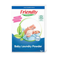 FRIENDLY ORGANIC pesupulber tundlikule nahale ja beebiriiete pesuks 1 kg FR1598