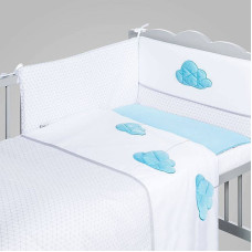 KLUPS voodipesu komplekt 3 osa CLOUDS BLUE 135х100сm H248