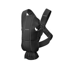 BABYBJORN MINI COTTON Känguru kott BLACK 021056