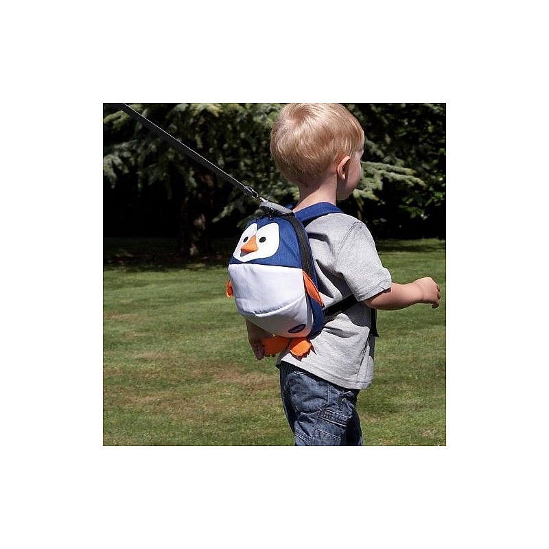 CLIPPASAFE 66/1 Toddler Daysack with Lead Rein Seljakott  Penguin, CL661