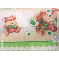 KIECZMERSKI LOVELY BEARS бортик для кроватки 360см green