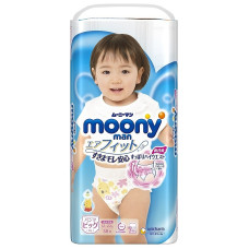 MOONY mähkmed tüdrukud Airfit XL 12-22kg 38 tk