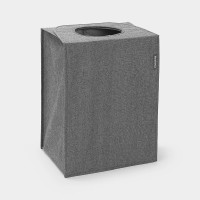 BRABANTIA Pesukorv, 55 l, Pepper Black