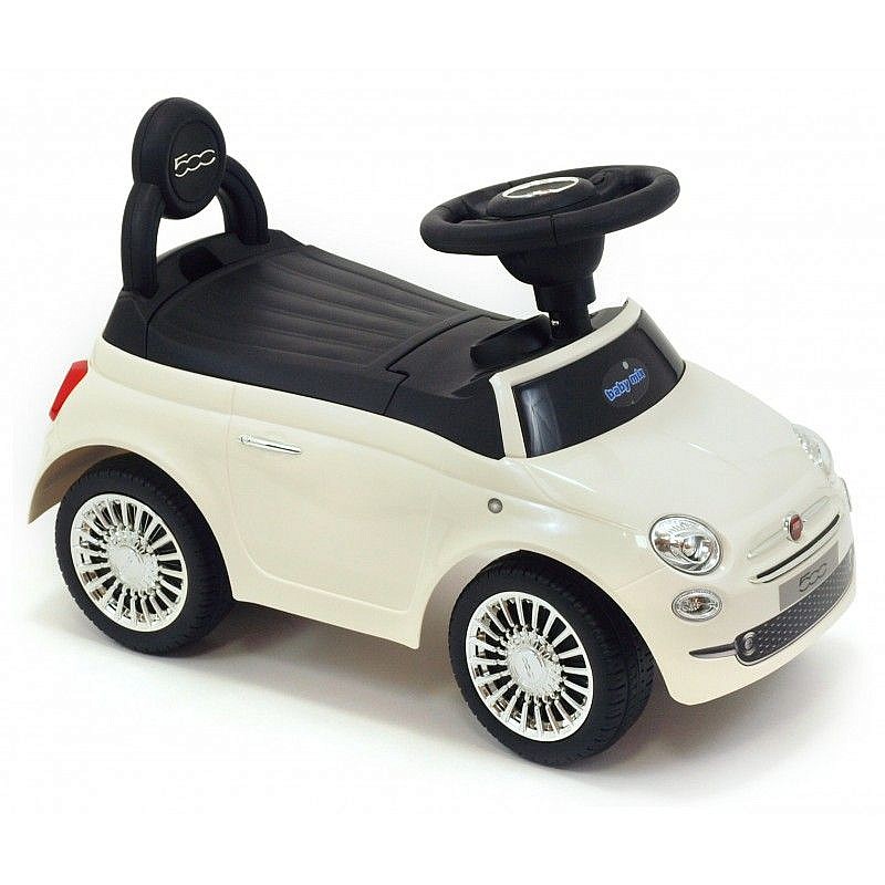 Tõukeauto BABY MIX FIAT 500  , HZ 620 valge