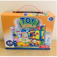 ERJUTOYS Pusle 3+ 45 elementi,, JU9259 Toy World