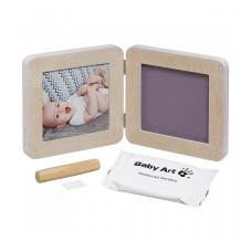 BABY ART Prindi Frame Käe- ja jalajälje valmistamise komplekt +pildiraam 3601091300 LÕPUMÜÜK