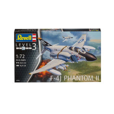 REVELL mudel kokkuvolditav F-4J Phantom II 1:72, 63941