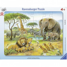 Ravensburger pusle Africa's Wildlife 30tk., R06146