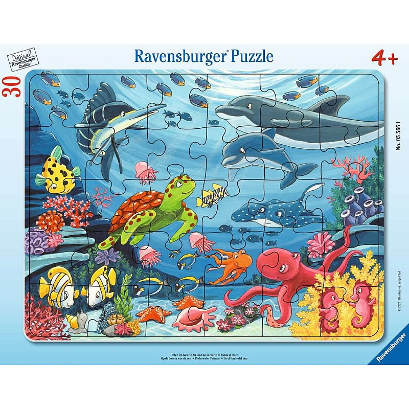 Ravensburger Pusle raamis Under the Sea 30tk. 4+ R 05566