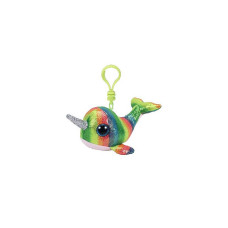 TY Beanie Boos Toy - võtmehoidja NORI - narvalikihvu 10cm, TY36560 LÕPUMÜÜK