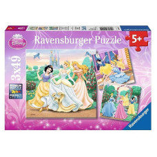 Ravensburger pusle 3x49 Princess R 09411