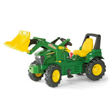 ROLLY TOYS traktor pedaalidega pumbatavate õhkkummidega Rolly Farmtrac John Deere 710126