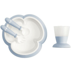 BABYBJORN Baby Feeding set Imikute toitmise komplekt 4m+, 078167 Powder Blue