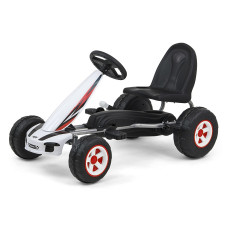 MILLY MALLY VIPER  Pedaalidega kart  WHITE