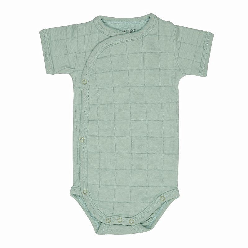 LODGER Romper Solid puuvillane bodi , suurus-, 68  RFS 080 Silt Green