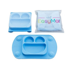 EASYTOTS Silikoonplaat EasyMat Mini 6m+ 1tk., sinine