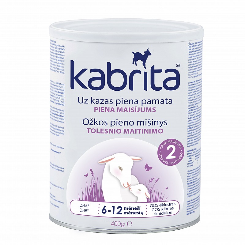 Kitsepiimasegu KABRITA GOLD 2 6+k 400g