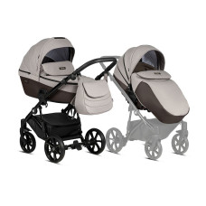 TUTIS VIVA 4 vanker-jalutuskäru 2in1, 068 WARM GREY