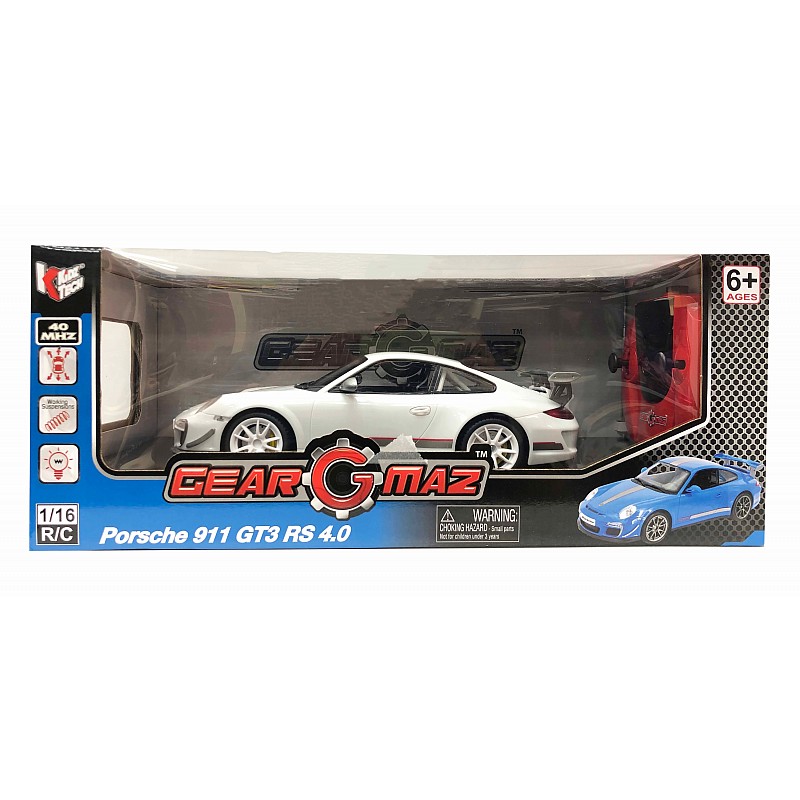 KIDZTECH 1/16 raadioteel juhitav Porsche 911 GT3 RS 4.0