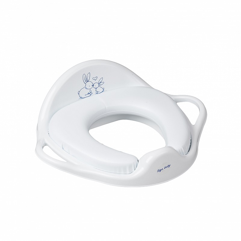 TEGA BABY RABBIT laste kaas wc-potile, pehme KR-020 white