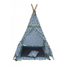 3TOYSM TEEPEE Laste telk - wigwam PANDA PATTER 110x110x170cm TI1_P