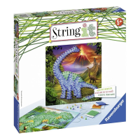 RAVENSBURGER Kudumis - punumine näputöö komplekt DINO Миди 5+ R18031