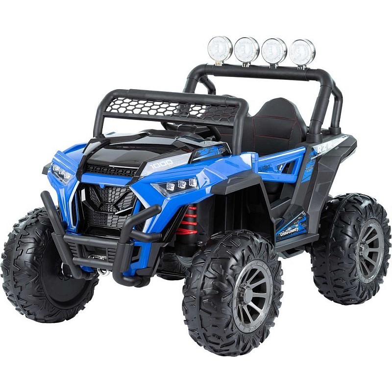 TO-MA 4WD MONSTER NEL918 neljarattaline mootorratas, puldiga juhitav 12V/10Ah, BLUE