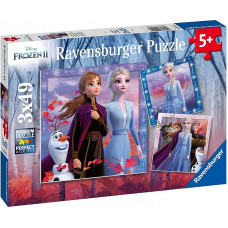 Ravensburger  pusle  3x49 FROZEN R05011