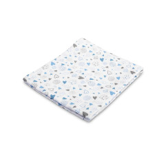 SENSILLO musliinimähe 70x80сm HEARTS GREY-BLUE 0975