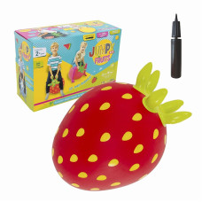 GERARDOS TOYS Fruits Hüppepall Maasikas  24m+, punane GT69390 (47684)