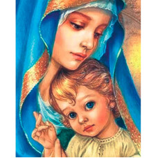 TSVETNOY diamond mosaiik 40x50cm Holy Mother, LG237e