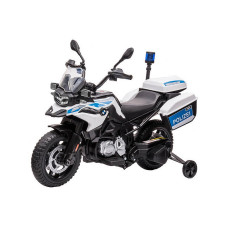 TO-MA Elektrimootorattas 12V/7Ah BMW POLICE, F850 valge (EVA)