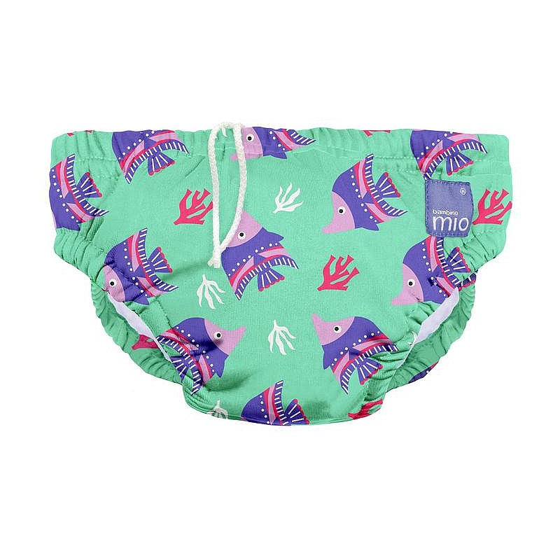 BAMBINO MIO Swim Nappies ujumispüksid  ELECTRO FISH, XL (12-15kg) SWPXL FIS