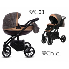 BABYACTIVE CHIC vanker-jalutuskäru  2in1, C03