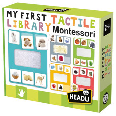 HEADU Montessori My First Tactile Library educative game