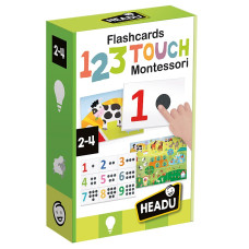 HEADU Flashcards 123 Touch Montessori educative game MU54891