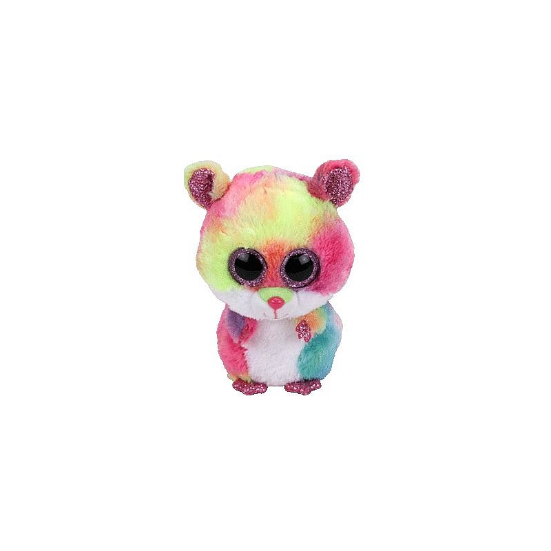 TY Beanie Boos Toy RODNEY - kirjud hamster reg 15cm, TY36214