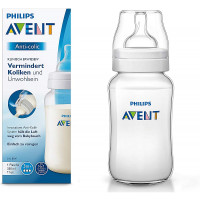 PHILIPS AVENT koolikute vastane lutipudel 330ml, 3m+. SCF816/17