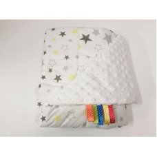 ANKRAS MINKY SWEET DREAMS pleed75x100сm valge/hall stars